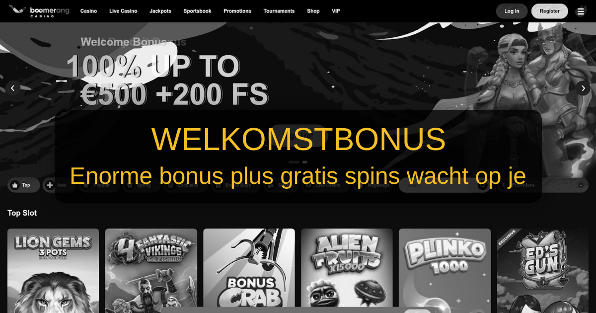 Boomerang Casino Nederland - KSA-vergund online casino